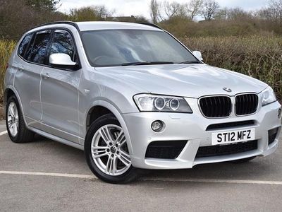Used BMW X3 M Sport 2012 Silver SUV