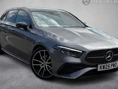 Used Mercedes A180 AMG line 136 HP (100 kW) 2025 Grey Hatchback