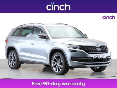 Grey Used 2019 Skoda Kodiaq SportLine SUV | £21,099 (A bit pricey)