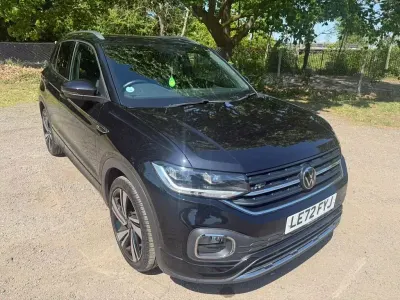 Usado VW T-Cross R-line 110 HP (80 kW) 2023 Preto SUV