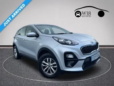 Second-hand Kia Sportage 130 CP (95 kW) 2019 Argintiu SUV
