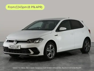 Used VW Polo R-line 95 HP (69 kW) 2021 White Hatchback
