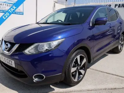 Used Nissan Qashqai N-TEC 110 HP (80 kW) 2015 Blue SUV