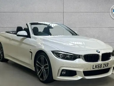 Used BMW 440 M Sport 326 HP (239 kW) 2018 White Cabriolet