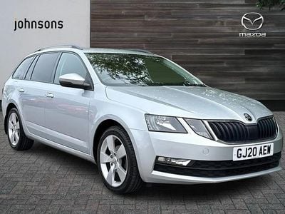 Used Skoda Octavia SE Drive 113 HP (83 kW) 2020 Silver Estate