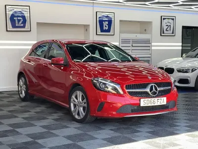 Used Mercedes A180 Premium 2016 Red Hatchback