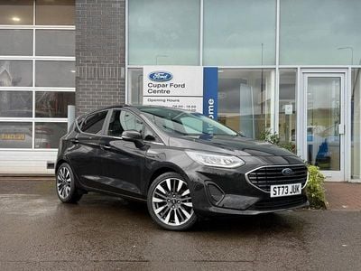 Used Ford Fiesta Titanium X 125 HP (91 kW) 2023 Black Hatchback