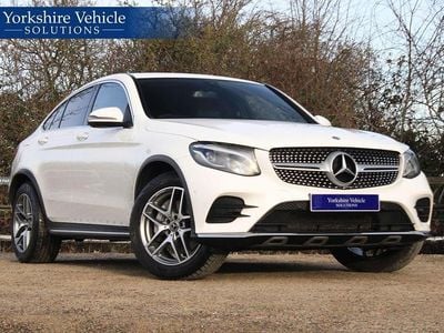 White Used 2017 Mercedes GLC250 AMG line Coupe | £18,489 (Good price)