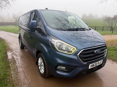 Used Ford Transit Custom Limited 130 HP (95 kW) 2020 Blue Van