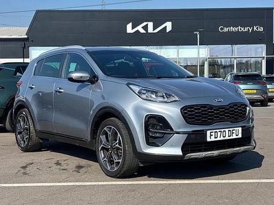 Used Kia Sportage GT-Line 174 HP (127 kW) 2021 Silver SUV