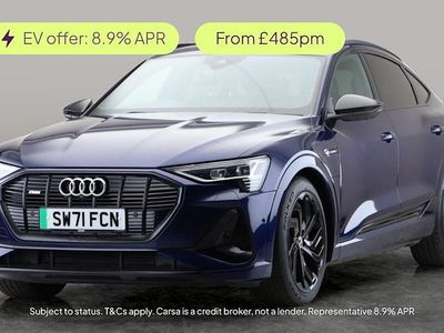 Used 2022 Audi e-tron Sportback Black Edition SUV | £26,808 (Fair price)