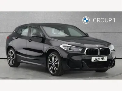 Used BMW X2 M Sport 217 HP (159 kW) 2021 Black SUV