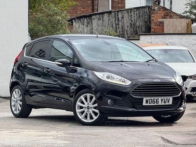 Used Ford Fiesta Titanium 2017 Black Hatchback
