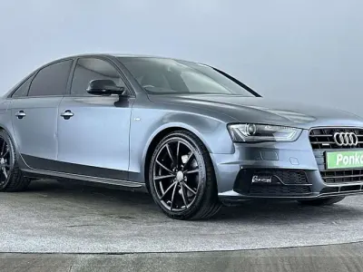 Used Audi A4 Black Edition 177 HP (130 kW) 2015 Grey Sedan