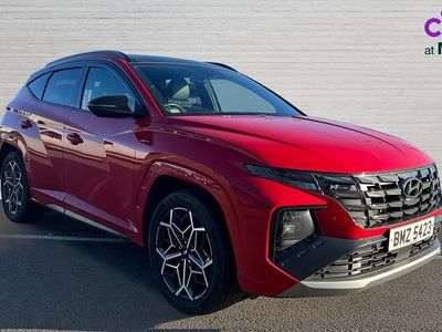 Red Used 2023 Hyundai Tucson N Line SUV | £24,248 (Fair price)