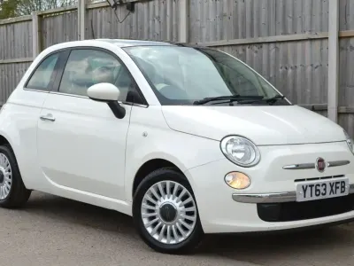 Usado Fiat 500 Lounge 69 CV (50 kW) 2013 Blanco Utilitario
