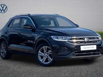 Used VW T-Roc R-line 150 HP (110 kW) 2022 Black SUV