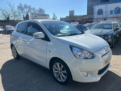 Used Mitsubishi Mirage 79 HP (58 kW) 2016 White Hatchback