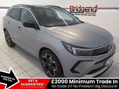 Used Vauxhall Grandland X Elite 130 HP (95 kW) 2022 Grey SUV