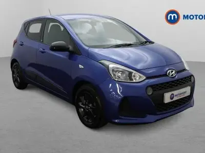 Used Hyundai i10 GO! 67 HP (49 kW) 2018 Blue Hatchback
