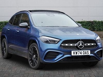 Used Mercedes GLA200 AMG Line Premium Plus 163 HP (119 kW) 2025 Blue SUV