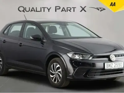 Used VW Polo Life 95 HP (69 kW) 2023 Black Hatchback