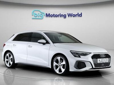 Used Audi A3 Sportback S-Line 2022 White Hatchback