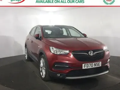 Used Vauxhall Grandland X Elite 131 HP (96 kW) 2020 Red SUV