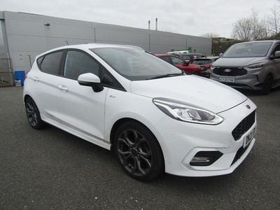 Used Ford Fiesta ST-Line 95 HP (69 kW) 2021 White Hatchback