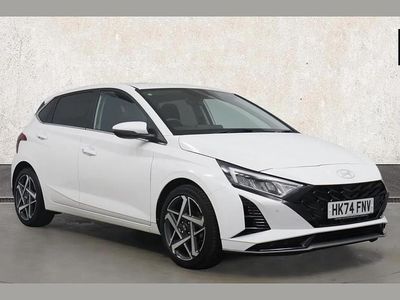 Used Hyundai i20 Ultimate 99 HP (72 kW) 2024 White Hatchback