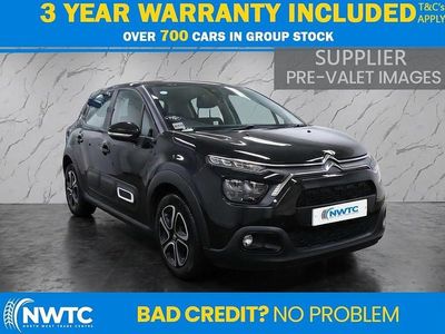 Used Citroën C3 PureTech 83 HP (61 kW) 2022 Black Hatchback