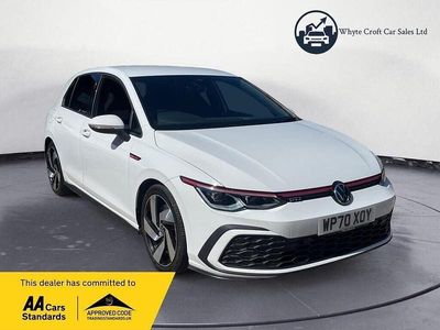 Begagnad VW Golf VII GTI 2020 Vit Halvkombi
