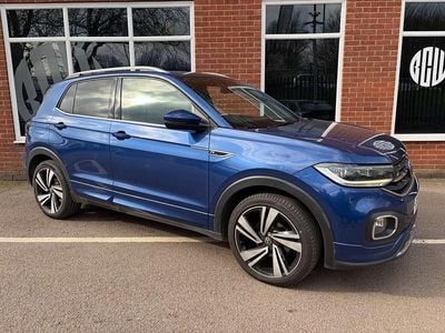 Used VW T-Cross R-line 2022 Blue SUV