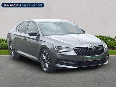 Used Skoda Superb SportlinePlus 147 HP (108 kW) 2024 Grey Hatchback