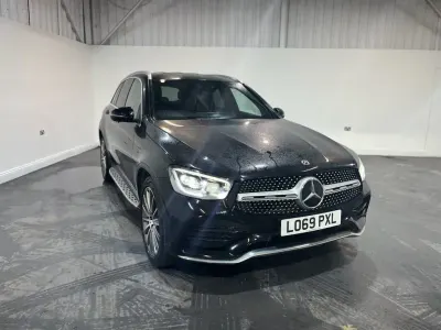 Used Mercedes GLC300 AMG line 245 HP (180 kW) 2019 Black SUV