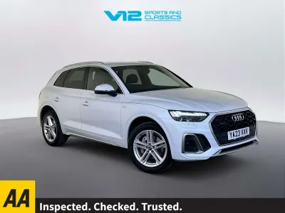 Used Audi Q5 S-Line 265 HP (194 kW) 2023 White SUV