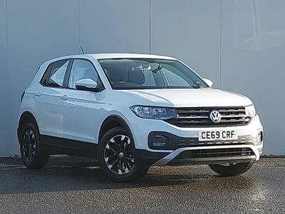 White Used 2019 VW T-Cross S SUV | £11,998 (Fair price)