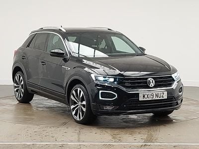 Used VW T-Roc R-line 150 HP (110 kW) 2019 Black SUV