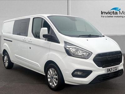 Used Ford Transit Custom Limited 140 HP (102 kW) 2021 Frozen white Van