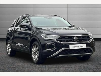 Black Used 2025 VW T-Roc Match SUV | £24,690 (Fair price)