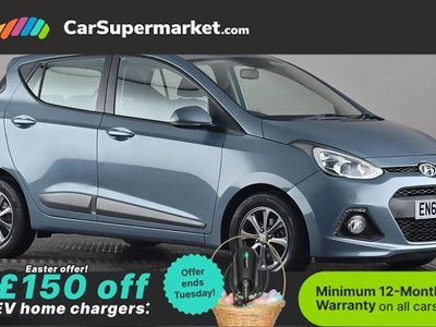 Used Hyundai i10 Premium 87 HP (63 kW) 2015 Blue Hatchback