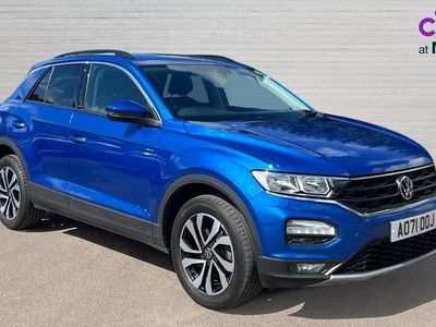 Used VW T-Roc Active 150 HP (110 kW) 2021 Blue SUV