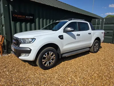 Used Ford Ranger Wildtrack 200 HP (147 kW) 2017 White Pickup