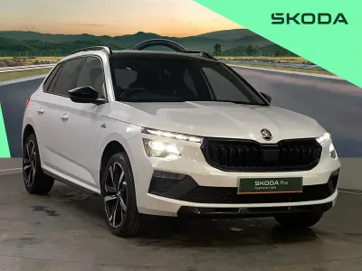 Used Skoda Kamiq Monte Carlo 116 HP (85 kW) 2024 White SUV