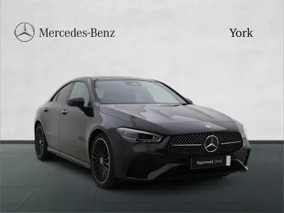 Used Mercedes CLA200 AMG Line Premium Plus 161 HP (118 kW) 2025 Black Coupe