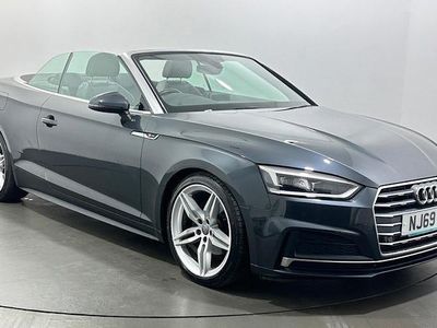 Grey Used 2019 Audi A5 Cabriolet S-Line Cabriolet | £16,588 (Fair price)