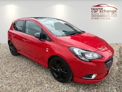 Używany Vauxhall Corsa Edition 90 KM (66 kW) 2016 Czerwony Hatchback