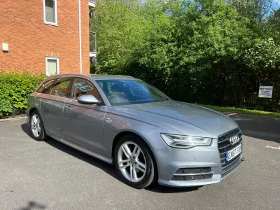 Usado Audi A6 S-Line 190 HP (139 kW) 2017 Cinzento Carrinha