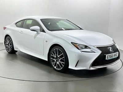 Used Lexus RC300h Sport Line 2016 White Coupe