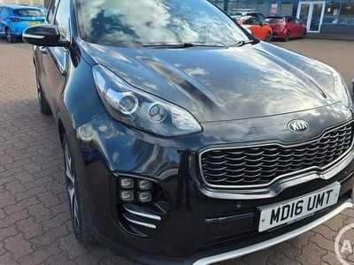 Used Kia Sportage GT-Line 2016 Phantom black SUV